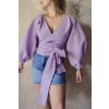 Puff wrap top marshmallow