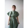 Tie up dress / matcha