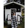 Flanel dress